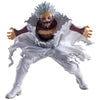 Figura de Dabi de My Hero Academia con abrigo blanco rasgado