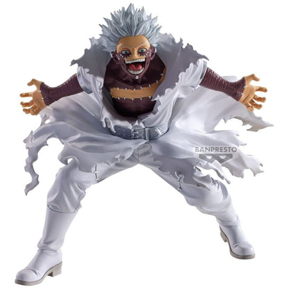 Figura de Dabi de My Hero Academia con abrigo blanco rasgado