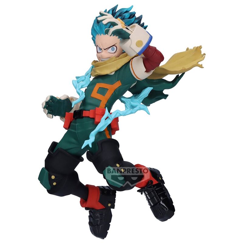 Figura de Izuku Midoriya Deku en pose de acción