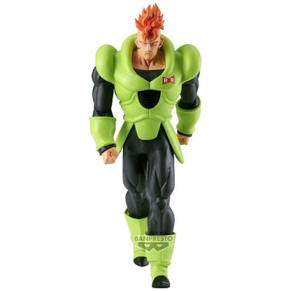 Figura de Android 16 de Dragon Ball Z con armadura verde