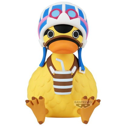 Figura de Karoo de One Piece con casco, gafas y barril