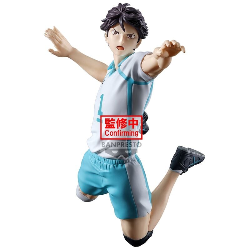 Figura Banpresto de Toru Oikawa de Haikyu!! en pose dinámica - 2