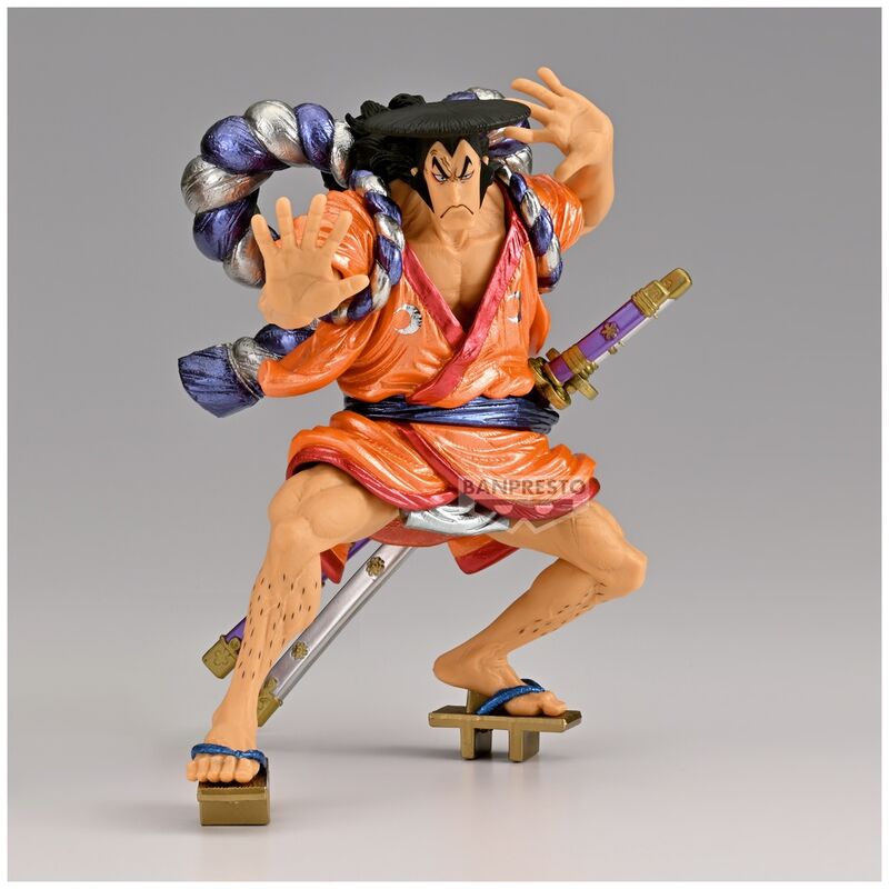 Figura de Kouzuki Oden de One Piece en pose de combate - 2