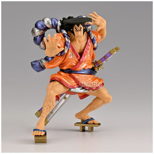 Figura de Kouzuki Oden de One Piece en pose de combate - 2