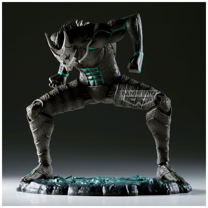 Figura Banpresto de Kaiju No. 8 sobre base rocosa - 3