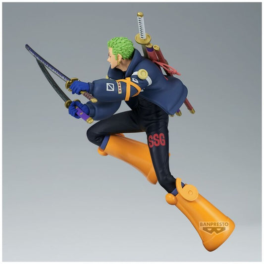 Figura de Roronoa Zoro de One Piece con tres espadas - 4