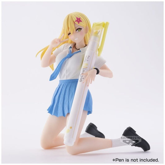 Figura de Aria Kisaki con uniforme escolar azul y blanco de Banpresto - 5