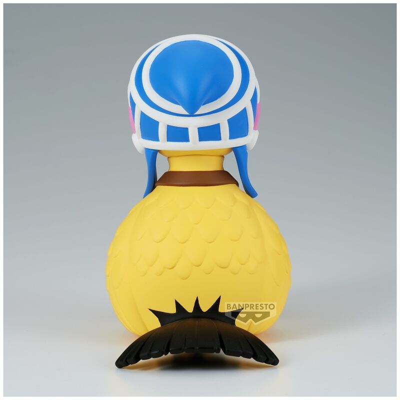 Figura de Karoo de One Piece con casco, gafas y barril - 5