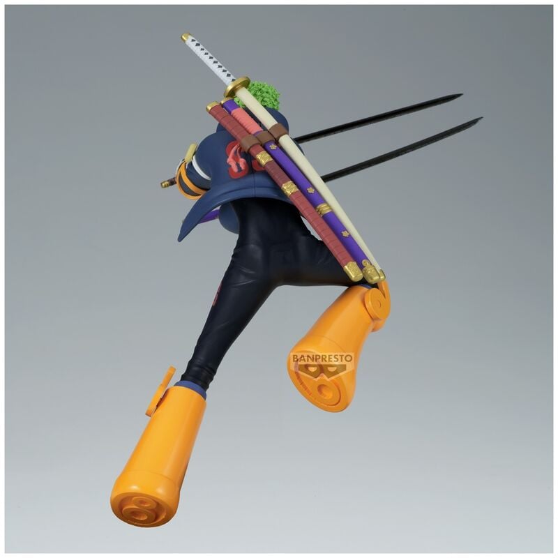 Figura de Roronoa Zoro de One Piece con tres espadas - 5