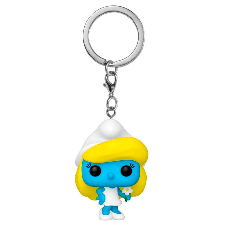 Llavero FUNKO Pocket POP de Pitufina de Los Pitufos en su caja - 2