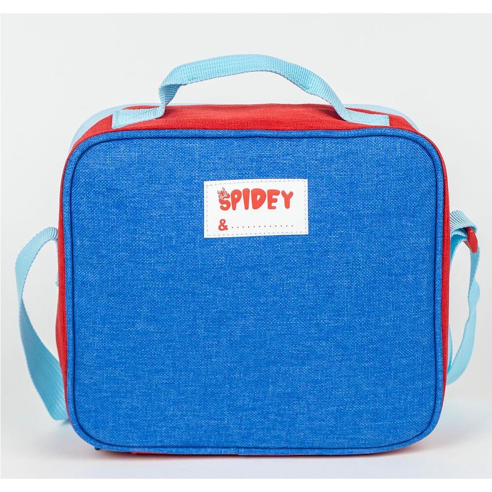 Bolsa portameriendas térmica roja y azul de Spidey Marvel - 2