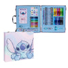 Maletín metálico de papelería Stitch Disney para colorear