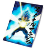 Póster 3D de Vegeta con energía azul de Dragon Ball Super
