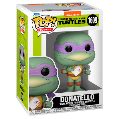 Figura Funko POP! de Donatello de Tortugas Ninja en caja
