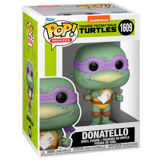 Figura Funko POP! de Donatello de Tortugas Ninja en caja