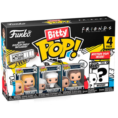Pack Funko Bitty POP! Friends de 4 figuras surtidas con expositor - 2