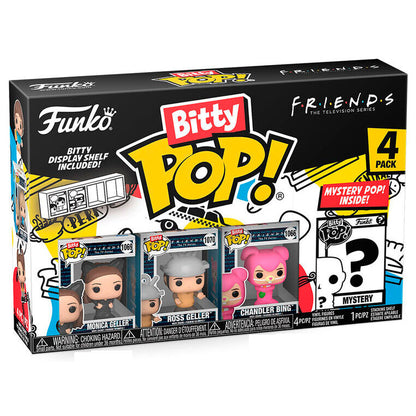 Pack Funko Bitty POP! Friends de 4 figuras surtidas con expositor - 5