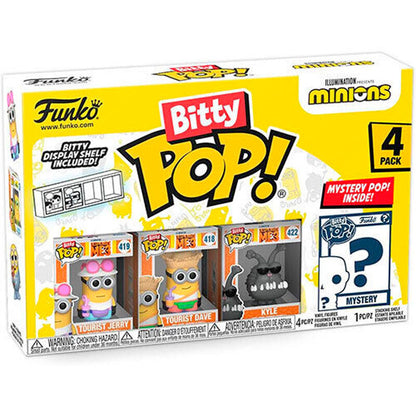 Blíster Funko Bitty POP! de 4 figuras Minions surtidas - 2