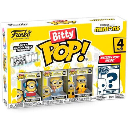 Blíster Funko Bitty POP! de 4 figuras Minions surtidas - 3