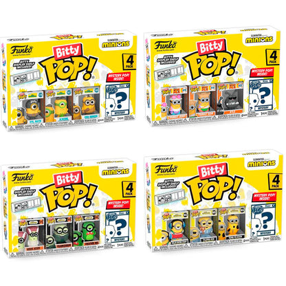Blíster Funko Bitty POP! de 4 figuras Minions surtidas - 6