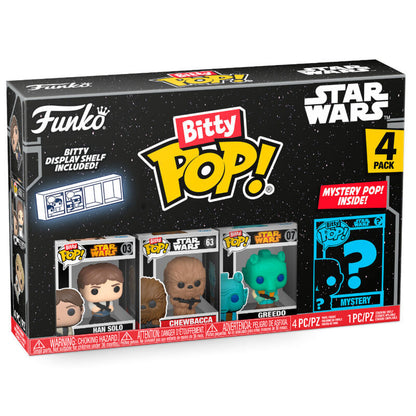 Blíster FUNKO Bitty POP! Star Wars con cuatro figuras surtidas - 2