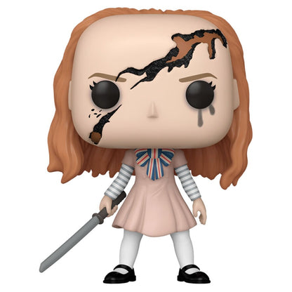 Figura Funko POP Megan con vestido rosa y espada