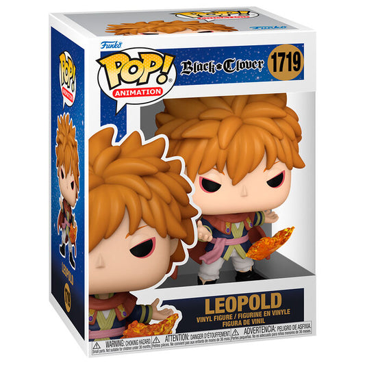 Figura Funko POP! de Leopold de Black Clover con efecto de llamas - 2