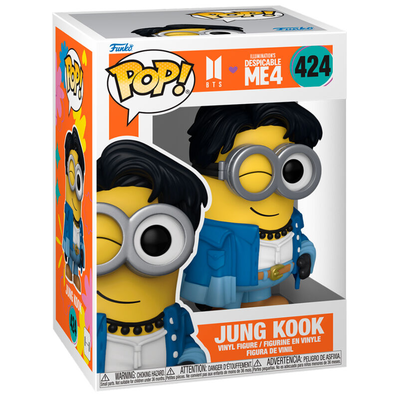 Figura Funko POP! Jung Kook Minion de Mi Villano Favorito 4 en caja