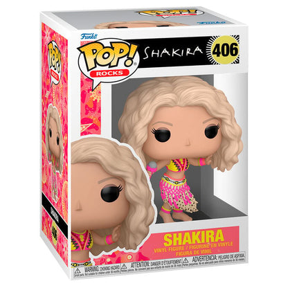 Figura Funko POP! Rocks de Shakira Waka Waka en caja