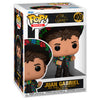 Figura Funko POP! de Juan Gabriel con chaqueta floral y micrófono