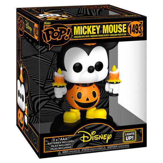 Figura Funko POP! de Mickey Mouse Pumpkin con calabaza y velas - 2