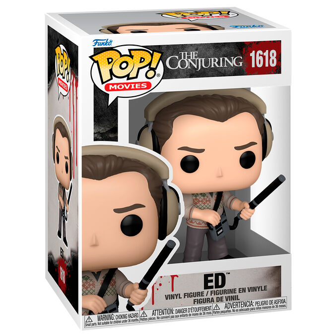 Figura Funko POP! de Ed de Expediente Warren: The Conjuring 2 en caja