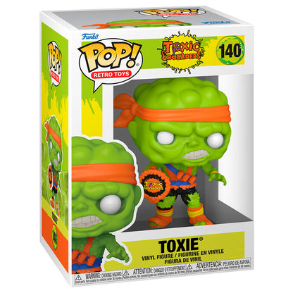 Figura Funko POP! de Toxie de Toxic Crusaders con piel verde y cinta naranja - 2