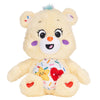 Peluche Graciosita de Osos Amorosos de color crema con corazones y estrellas