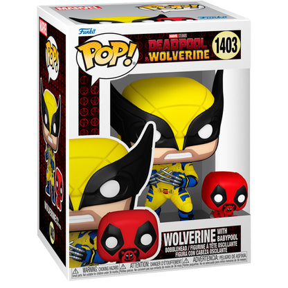 Figura Funko POP! de Wolverine con Babypool - 2