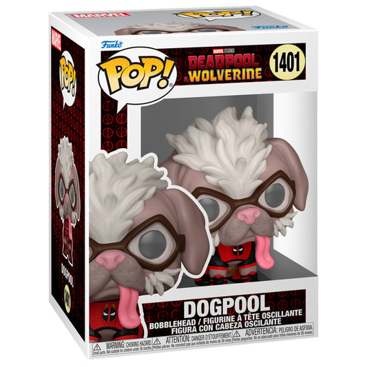 Figura Funko POP! Marvel Dogpool con traje de Deadpool - 2