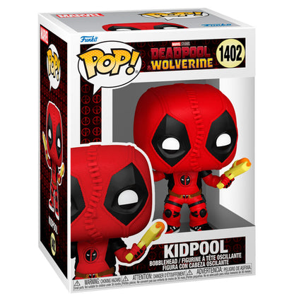 Figura Funko POP! Marvel de Kidpool con traje rojo y negro - 2