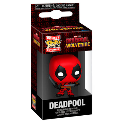 Llavero Funko Pocket Pop de Deadpool con sus espadas - 2
