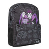 Mochila negra de Maléfica Disney Villains con bolsillo frontal