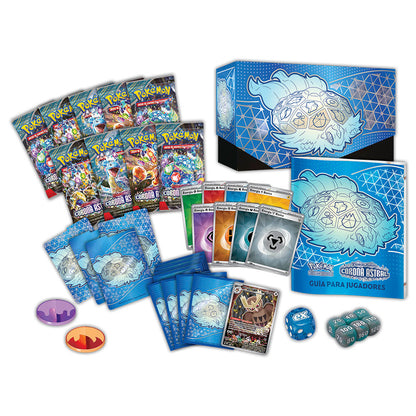 Caja de Entrenador Élite Pokémon Corona Astral azul - 2