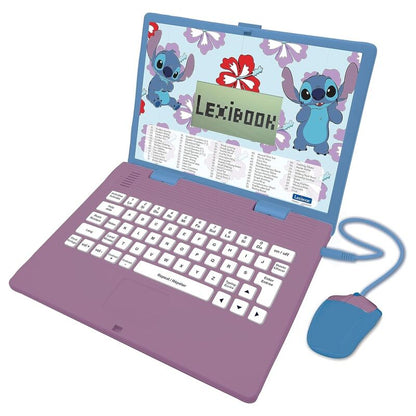 Ordenador educativo portátil bilingüe de Stitch Disney LEXIBOOK - 2