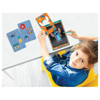 Tablet de dibujo Stitch Disney Lexibook con plantillas y lápiz óptico - 5