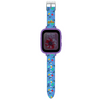 Reloj smartwatch Disney Stitch morado con correa azul estampada