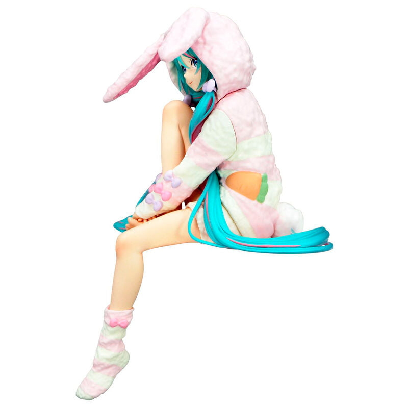 Figura Noodle Stopper de Hatsune Miku con pijama y capucha de conejo - 2