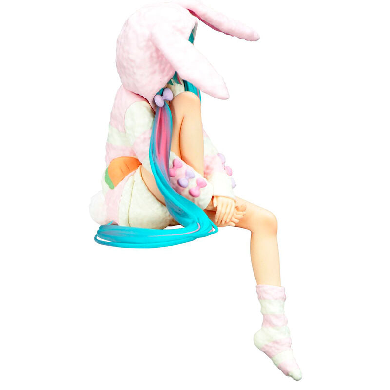 Figura Noodle Stopper de Hatsune Miku con pijama y capucha de conejo - 3