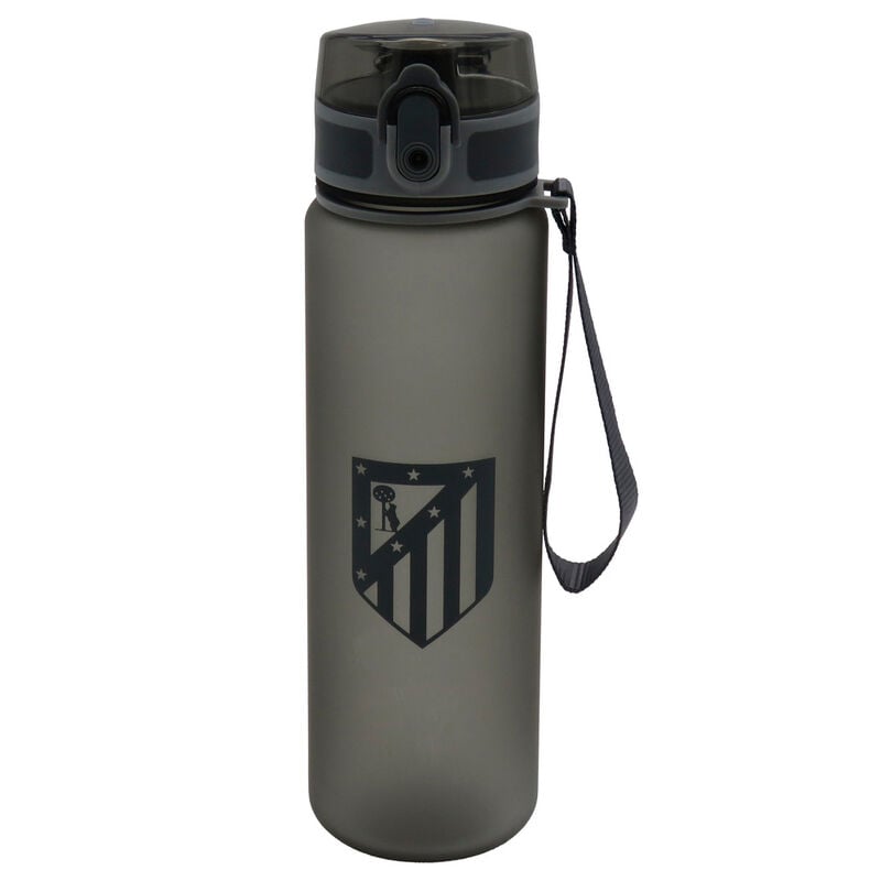 Botella gris del Atlético de Madrid de 650 ml con asa