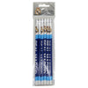 Set de seis lápices Real Madrid blancos y azules