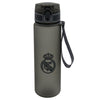 Botella Real Madrid de 650 ml oscura con asa y escudo