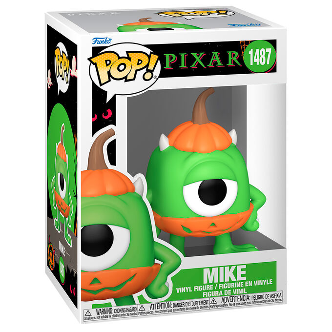 Figura Funko POP! de Mike Wazowski con diseño de calabaza - 2