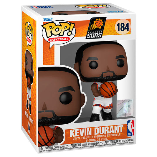 Figura Funko POP! de Kevin Durant con balón y uniforme de Phoenix Suns